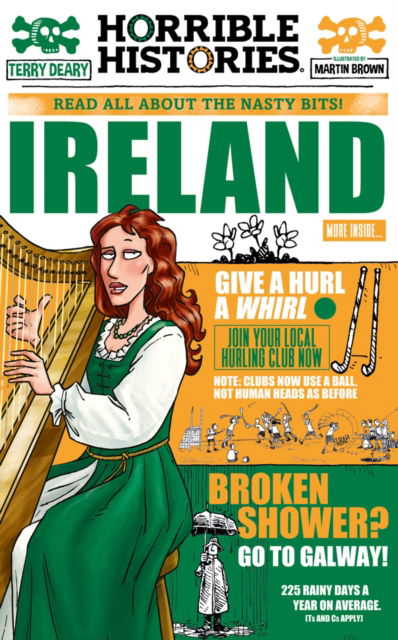 Cover for Terry Deary · Ireland (newspaper edition) - Horrible Histories Special (Pocketbok) (2022)