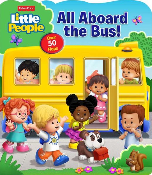 Cover for Matt Mitter · Fisher-Price Little People All Aboard the Bus! (Board book) (2019)