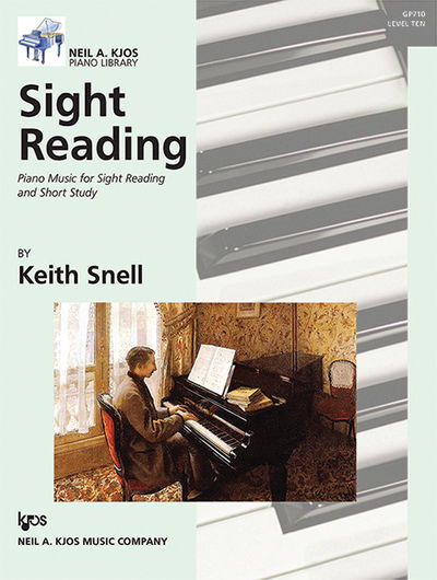 Cover for Keith Snell · Sight Reading: Piano Music for Sight Reading and Short Study, Level 10 (Pocketbok) (2020)