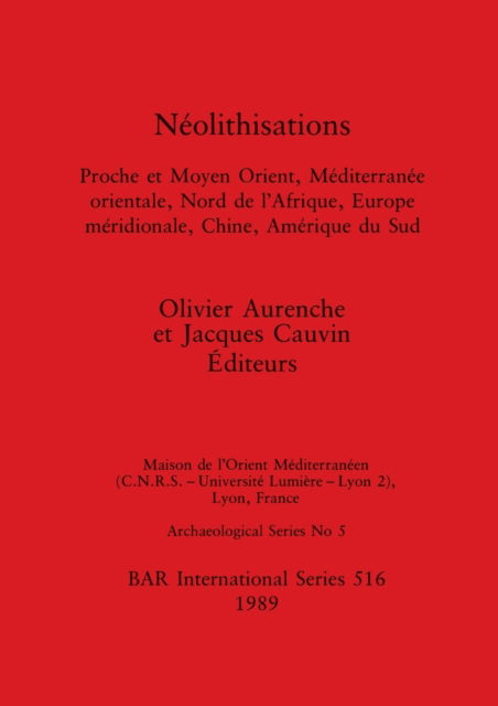 Cover for Ne?olithisations (N/A) (1989)