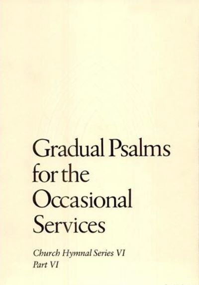 Cover for Church Publishing · Gradual Psalms for the Occasional Services (Pocketbok) (2000)