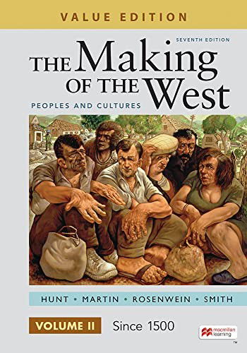 Cover for Lynn Hunt · Making of the West, Value Edition, Volume 2 (Book) (2021)