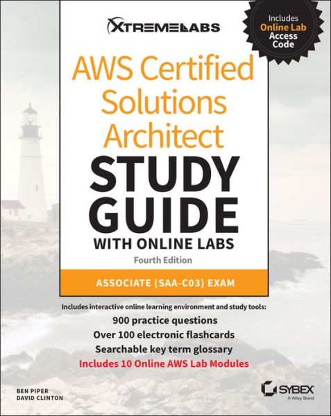 Cover for Ben Piper · AWS Certified Solutions Architect Study Guide with Online Labs: Associate SAA-C03 Exam (Paperback Book) (2023)