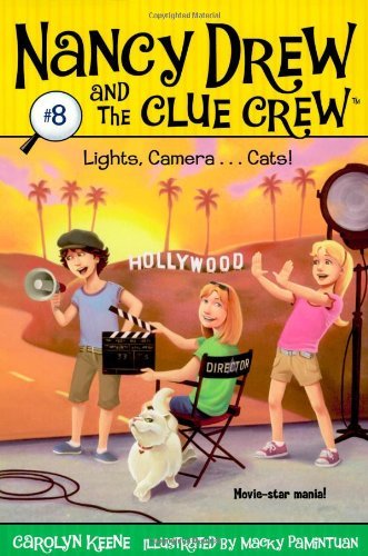 Cover for Carolyn Keene · Lights, Camera . . . Cats! (Nancy Drew and the Clue Crew #8) (Paperback Bog) [Original edition] (2007)