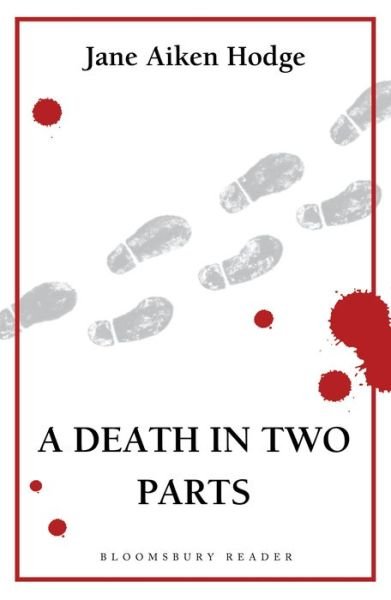 Cover for Jane Aiken Hodge · A Death in Two Parts (Paperback Book) (2013)