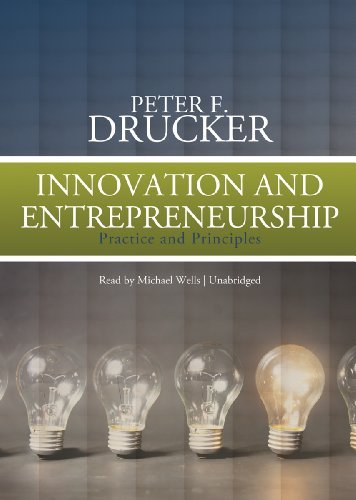 Innovation and Entrepreneurship - Peter F. Drucker - Audioboek - Blackstone Audio, Inc. - 9781455127573 - 20 november 2011