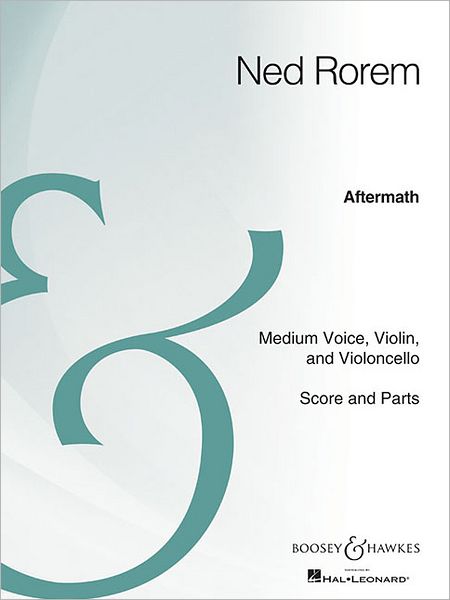 Cover for Ned Rorem · Aftermath (Paperback Book) (2012)