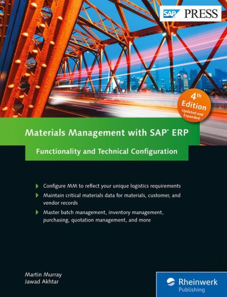 Cover for Martin Murray · Materials Management with SAP ERP: Functionality and Technical Configuration (Hardcover Book) [4 Revised edition] (2016)