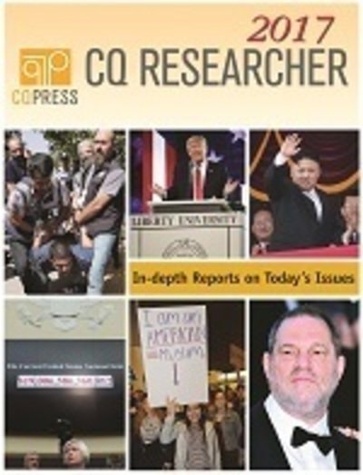 Cover for Cq Researcher · CQ Researcher Bound Volume 2017 (Gebundenes Buch) (2018)