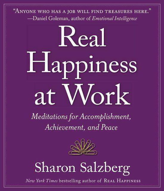 Cover for Sharon Salzberg · Real Happiness at Work: Meditations for Accomplishment, Achievement, and Peace (Hörbuch (CD)) [Unabridged,unabridged; 7.5 Hours edition] (2013)