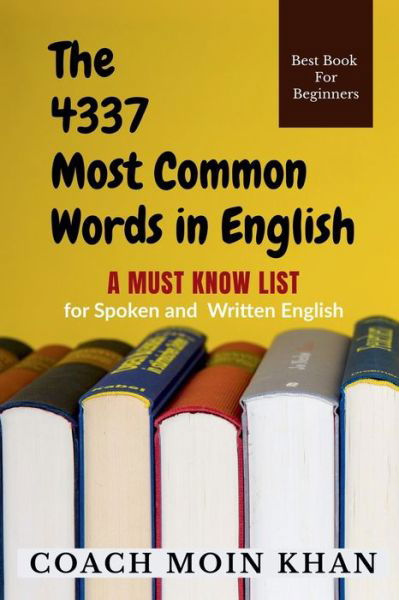 Cover for Coach Moin · 4337 Most Common Words in English (Bok) (2021)