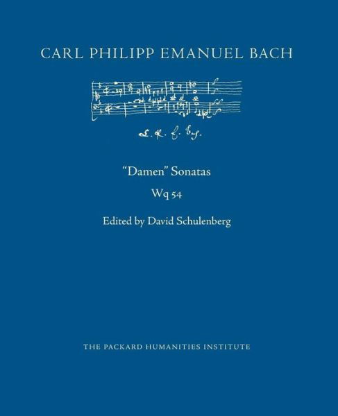 "damen" Sonatas, Wq 54 - Carl Philipp Emanuel Bach - Bøger - INDEPENDENTLY PUBLISHED - 9781726768573 - 5. oktober 2018