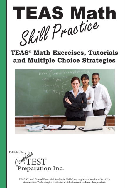 Cover for Complete Test Preparation Inc · TEAS Math Skill Practice (Paperback Book) (2016)