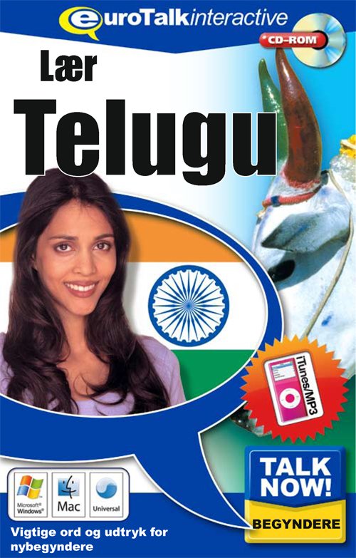 Talk Now: Telugu begynderkursus - Talk Now  Telugu - Books - Euro Talk - 9781843520573 - August 31, 2000