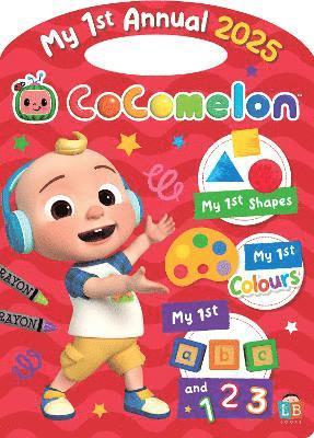 Cover for Little Brother Books · Cocomelon Official My 1st Board Book Annual 2025 (Hardcover Book) (2024)