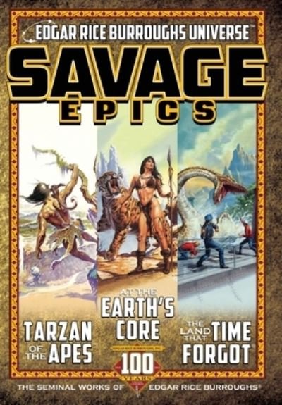 Cover for Edgar Rice Burroughs · Savage Epics (Buch) (2023)