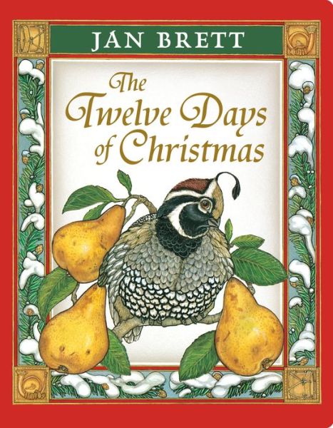 Cover for Jan Brett · The Twelve Days of Christmas (Board book) (2019)