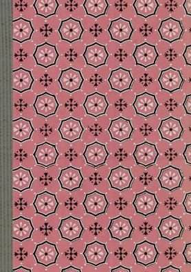 Cover for Sans Auteur · Carnet Blanc Motif Fleurettes, Papier Peint 18e (Pocketbok) (2016)