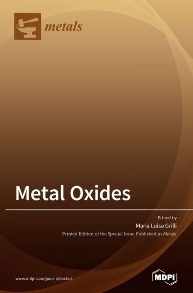 Cover for Maria Luisa Grilli · Metal Oxides (Hardcover Book) (2020)