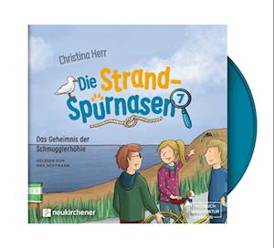 Cover for Christina Herr · Die Strandspürnasen 7 - Das Geheimnis der Schmugglerhöhle (Audiobook (CD)) (2024)