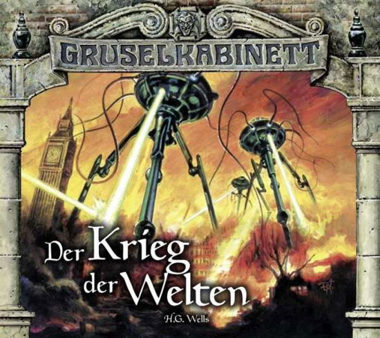 Cover for Gruselkabinett-folge 124 Und 125 · Der Krieg Der Welten (CD) (2017)