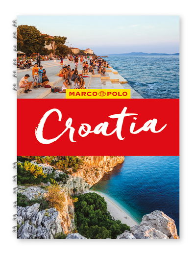 Croatia Marco Polo Travel Guide - with pull out map - Marco Polo Spiral Travel Guides - Marco Polo - Books - MAIRDUMONT GmbH & Co. KG - 9783829755573 - August 30, 2019