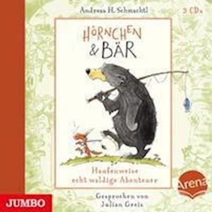 Cover for Andreas H. Schmachtl · Hörnchen &amp; Bär. Haufenweise echt waldige Abenteuer (CD) (2021)