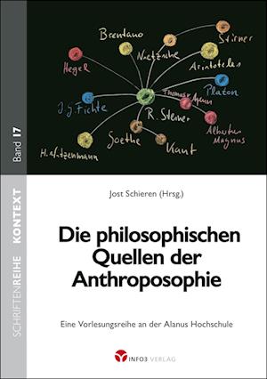 Cover for Jost Schieren · Die philosophischen Quellen der Anthroposophie (Book) (2022)