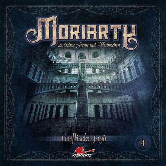 Cover for Moriarty-zwischen Genie Und Verbrechen · Moriarty 04-teuflische Jagd (CD) (2021)