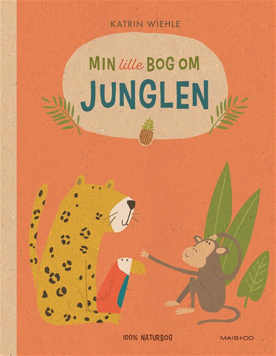 Cover for Katrin Wiehle · Min lille bog om junglen (Cardboard Book) [1. Painos] (2021)