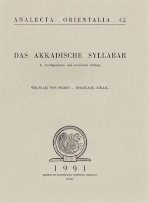 Cover for Wolfram von Soden · Das akkadische Syllabar (Book) [4., durchgesehene und erw. Aufl. edition] (1991)