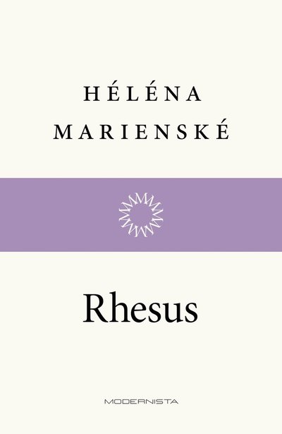 Cover for Héléna Marienské · Rhesus (Book) (2010)