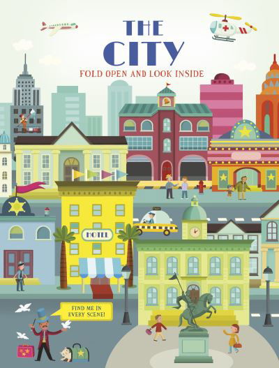 Cover for Yoyo Books · City Service (Fold Open and Look Inside) - Fold Open and Look Inside (Board book) (2024)