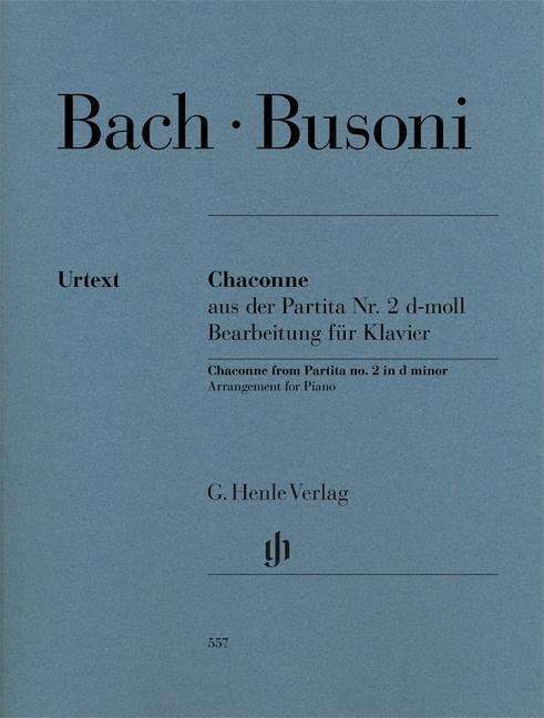 Chaconne aus Partita 2,Kl - Bach - Bøger - SCHOTT & CO - 9790201805573 - 6. april 2018