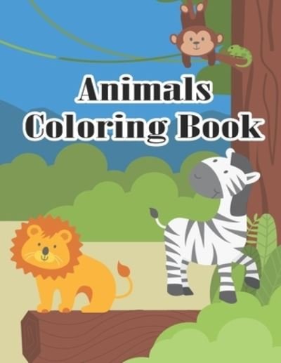 Cover for Sksaberfan Publication · Animals Coloring Book (Paperback Bog) (2021)