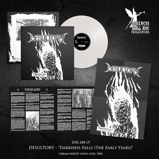 Darkness Falls [the Early Years] (Cream White Vinyl) - Desultory - Music - DARKNESS SHALL RISE PRODUCTION - 9956683087573 - July 12, 2024