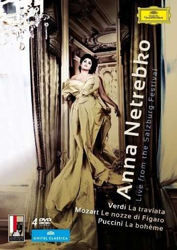 Cover for Anna Netrebko · Operas from Salzburg Festival (2005, 2006, 2012) (DVD) (2014)