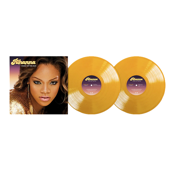 Cover for Rihanna · Music of the Sun (LP) [Yellow Opaque Vinyl edition] (2021)