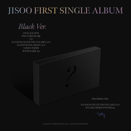 Cover for Me · Box Black (Ep)-jisoo (CD)