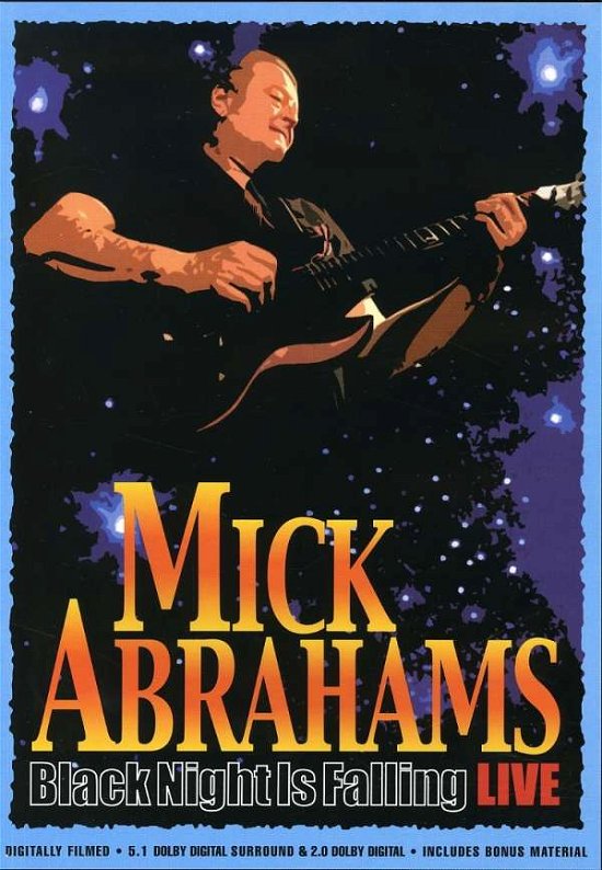 Cover for Mick Abrahams · Black Night is Falling (DVD) (2011)