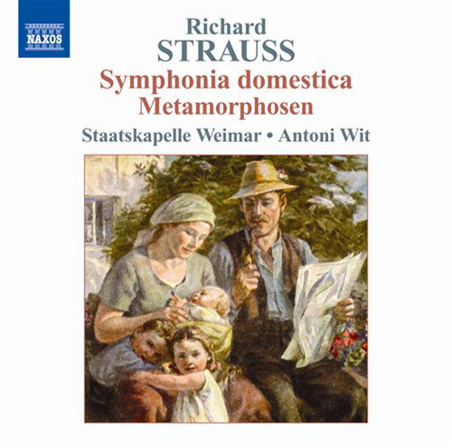 Symphonia Domestica - Richard Strauss - Musiikki - NAXOS - 0747313089574 - tiistai 29. syyskuuta 2009