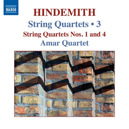 Hindemithstring Quartets 3 - Amar Quartet - Musikk - NAXOS - 0747313216574 - 1. juni 2015