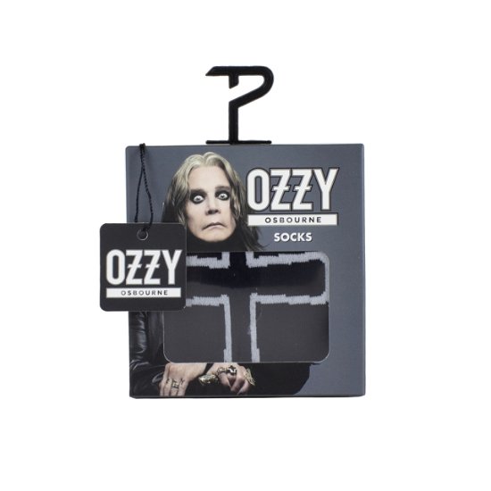 Ozzy Osbourne Crew Socks In Gift Box (One Size) - Ozzy Osbourne - Gadżety - OZZY OSBOURNE - 0841657007574 - 30 kwietnia 2024