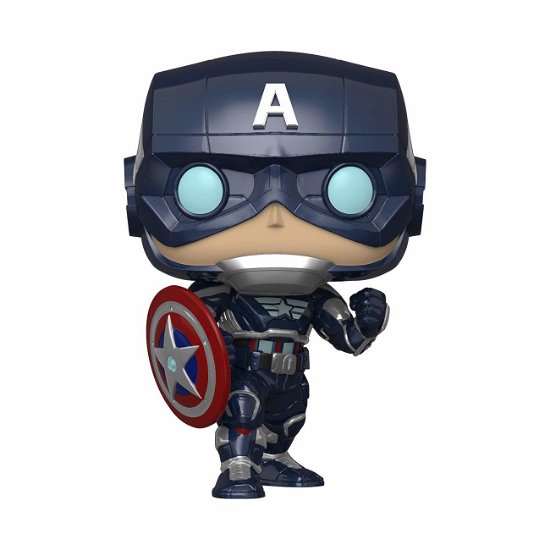 Avengers - Captain America Gamerverse (Bobble-Head 627) - Marvel: Funko Pop! Games - Merchandise - Funko - 0889698477574 - 7. april 2020