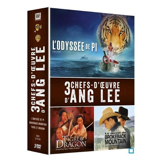 Cover for 3 Chef D Oevre D Ang Lee · Coffret Ang Lee 3 Films : L (DVD)