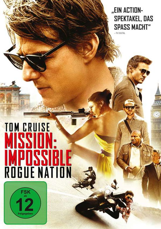 Mission: Impossible 5-rogue Nation - Simon Pegg,ving Rhames,tom Cruise - Elokuva - PARAMOUNT HOME ENTERTAINM - 4010884508574 - torstai 17. joulukuuta 2015