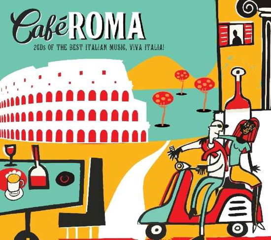 Cover for Various Artists · Cafe Roma (CD) (2020)