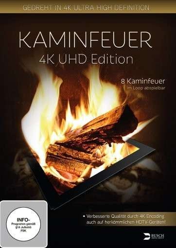 Cover for Kaminfeuer-uhd Edition · Kaminfeuer (Gedreht in 4k Ultr (DVD) [Uhd edition] (2014)