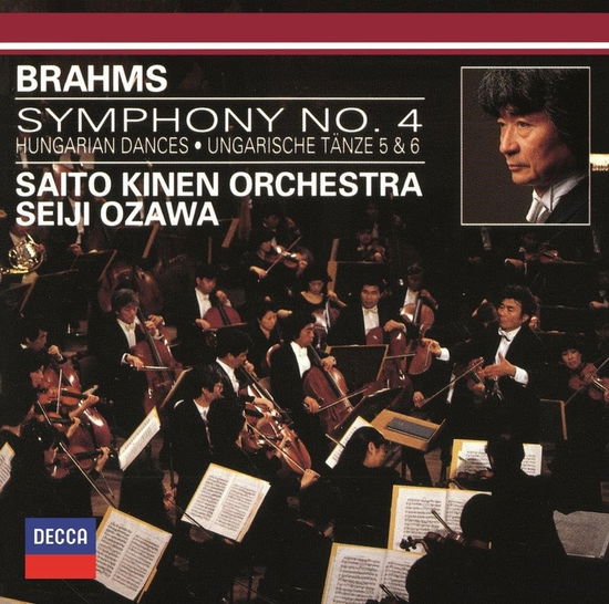 Brahms: Symphony No.4; Hungarian Dances Nos. 5 & 6 <limited> - Ozawa Seiji - Music -  - 4988031645574 - June 19, 2024