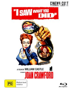 Cover for Blu · I Saw What You Did (Bluray) (Cinema Cult) (MBD) (2022)